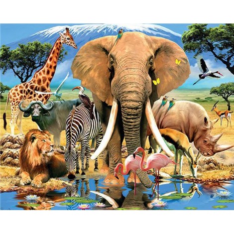 Special Animal Photo 5D Diy Diamond Painting