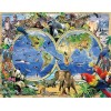Special Map Of Animals 5D DIY Diamond Painting Kits