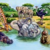 Cartoon Elephant 5D DIY Diamond Painting Kits