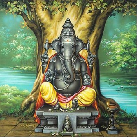 Special Elephant Statues 5D DIY Diamond Painting Kits