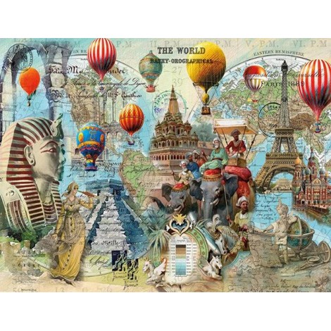 Special Map Of Elephant 5D DIY Diamond Painting Kits