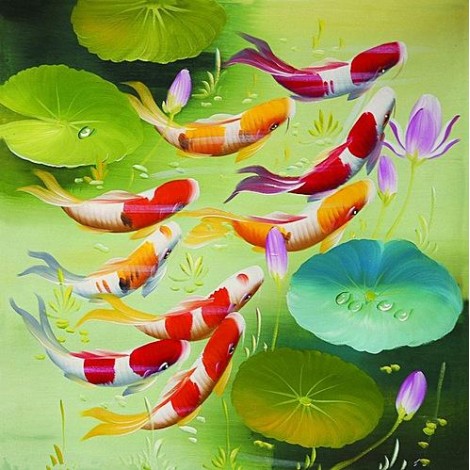 Cartoon Fish 5D DIY Diamond Painting Kits