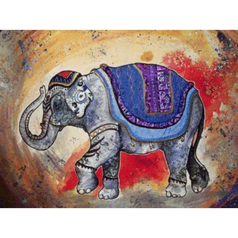Special Modern Art Elephant Diy 5D Diamond Painting Kits UK