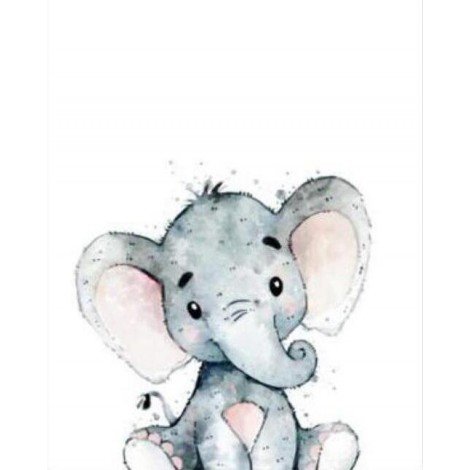 Cute Elephant 5D Diy Diamond Painting UK