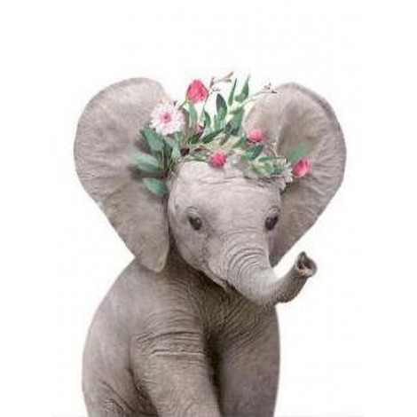 Funny Elephant 5D Diy Diamond Painting UK