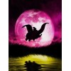 The Elephant And The Moon 5D Diy Diamond Painting UK