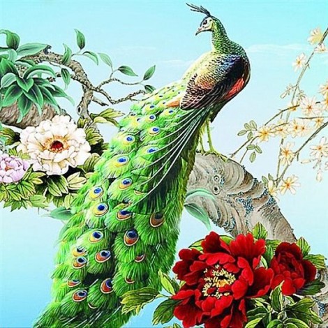 Special Animal Peacock 5D DIY Diamond Painting Kits UK