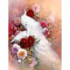 Dream Beautiful White Peacock 5D Diy Diamond Painting Kit UK