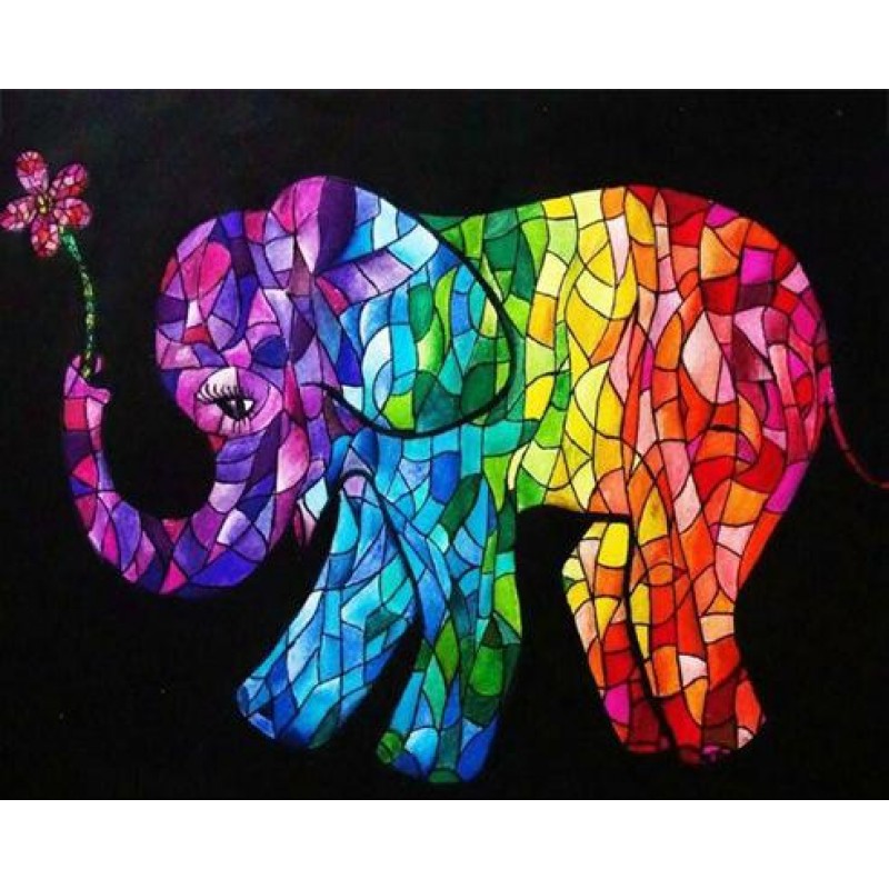 Special Colorful Elephant...