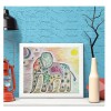 Colorful Elephant 5D Diy Diamond Painting Kits UK