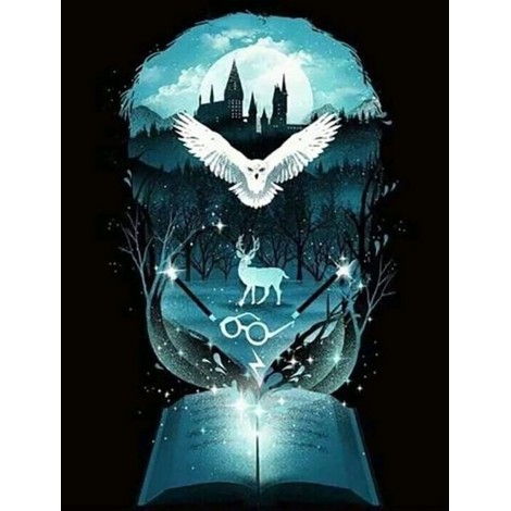 Dream Deer And Owl 5D Diy Diamond Painting Kits UK