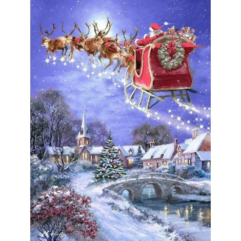 Hot Sale Special Santa 5D Diy Diamond Painting Kits UK
