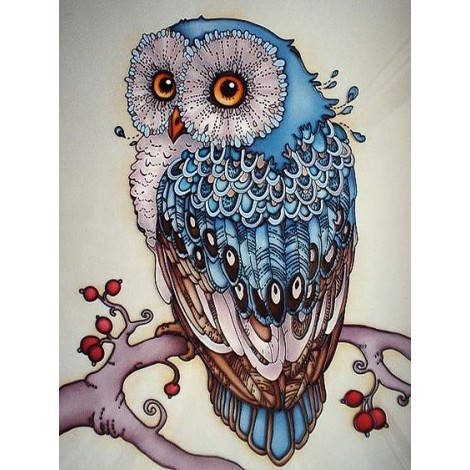 Cheap Special Cute Owl Picture 5D Diy Diamond Painting Kits UK