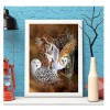 Popular Oil Painting Styles Wall Decoration Owls Diamond Painting Kits UK