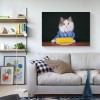 New Hot Sale Cute Cat And Corn 5D Diy Diamond Painting Kits UK