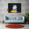 New Hot Sale Cute Cat And Corn 5D Diy Diamond Painting Kits UK