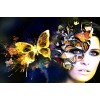 Butterflies and Lady 5D DIY Diamond Painting