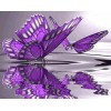 New Hot Sale Purple Beautiful Butterfly 5D Diamond Painting UK