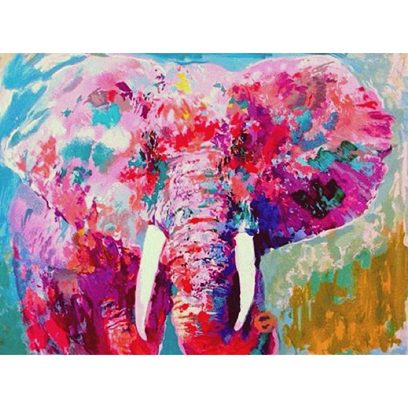 New Watercolor Elephant D...