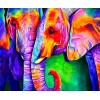 Watercolor Elephant Diy 5D Diamond Painting Kits UK