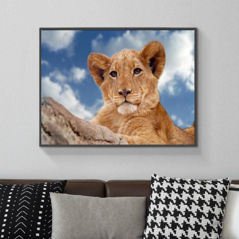 Lion 5D DIY Diamond Painting Kits UK
