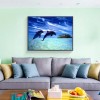 Fantasy Dream Wall Decor Animal Dolphin 5D Diy Diamond Painting Kits UK