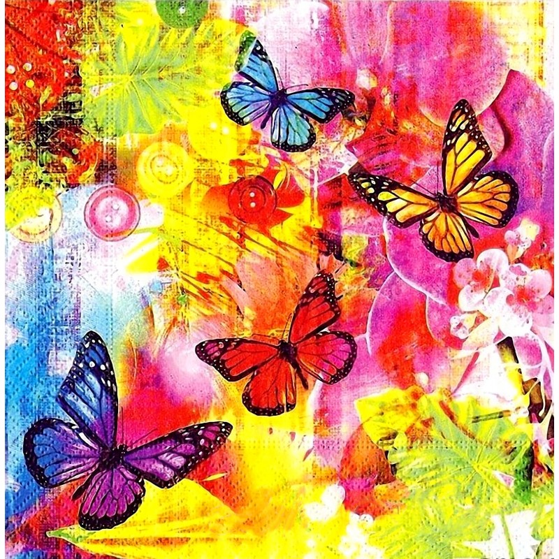 Colorful Butterflies 5D D...