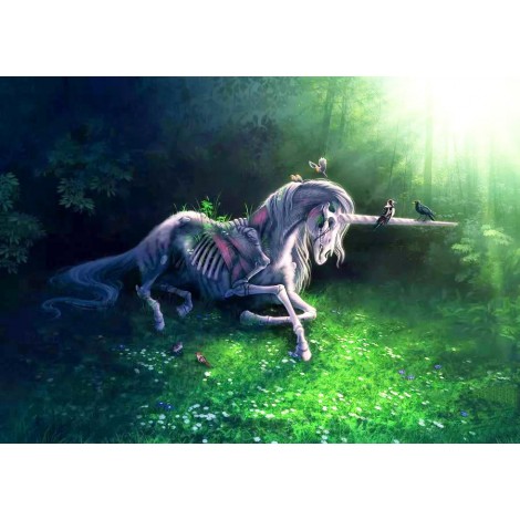 Undead Unicorn 5D DIY Diamond Painting