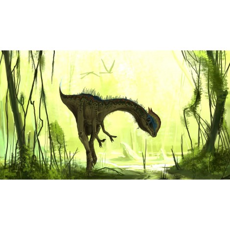 Dilophosaurus 5D DIY Diamond Painting