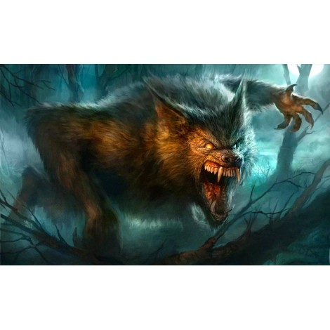 Werewolf Monsters 5D DIY Diamond Painting