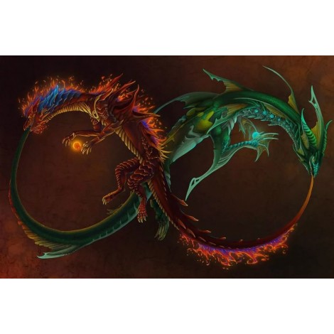 Dragon 5D DIY Diamond Painting
