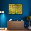 Gold Modern Art Styles Peacock Diamond Painting Kits UK