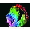 Abstract Colorful Lion 5D DIY Diamond Painting