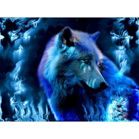 Wolf 5D DIY Diamond Painting