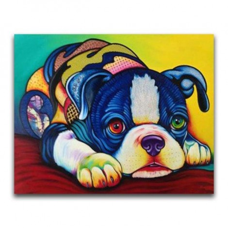 New Cute Dog 5D Diy Diamond Painting Kits Uk