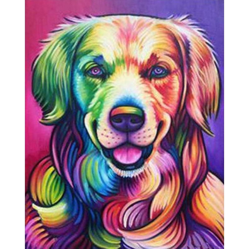 Watercolor Pet Dog D...