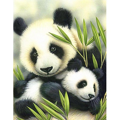 Hot Sale Pandas Pattern 5D Diy Diamond Painting Kits UK