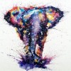 Hot Sale Watercolor Elephant Diy 5d Diamond Painting Kits UK
