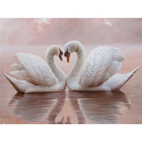 Hot Sale Animal Swan 5d Diy Diamond Painting Kits UK