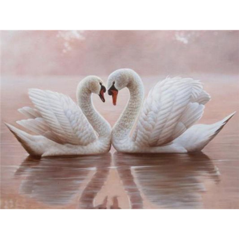 Hot Sale Animal Swan 5d D...