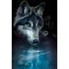 Fantasy Dream Style Wolf Pattern 5d Diy Diamond Painting Kits UK