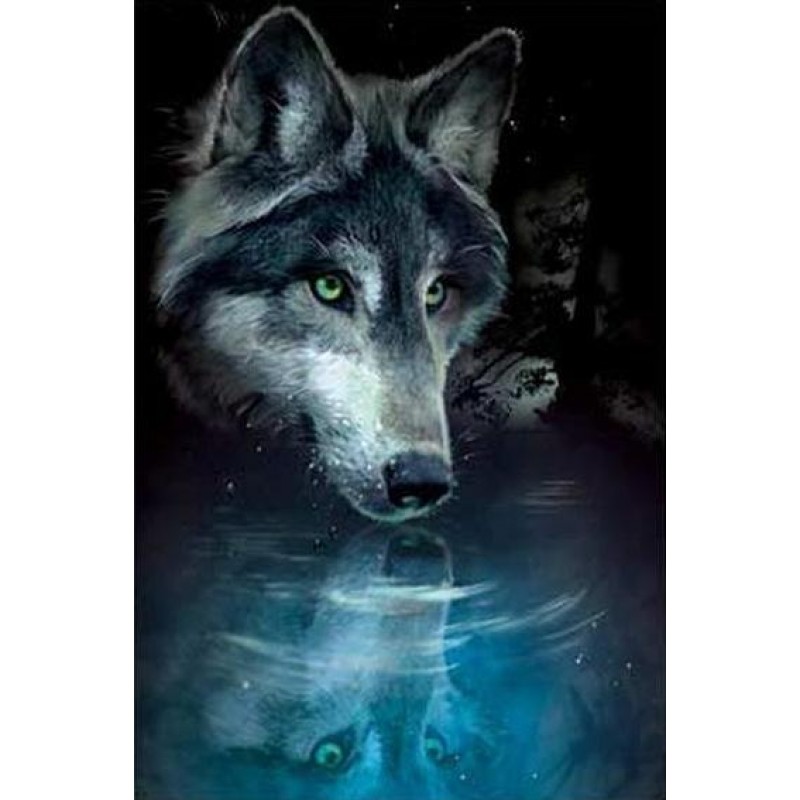 Fantasy Dream Style Wolf ...
