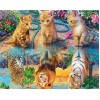 Dream Cat And Animals 5d Diamond Painting Kits