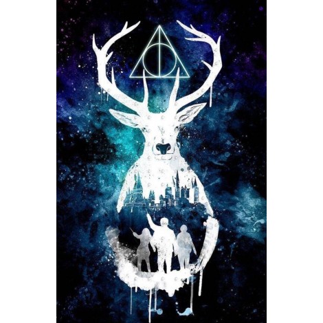 Deer 5d Diy Diamond Painting Kits UK