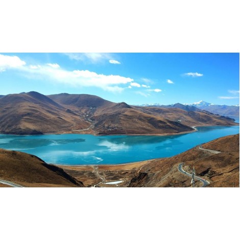 Mountains and River 5D Diy Diamond Painting Kits UK