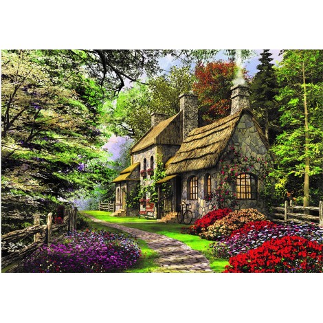 House In Forest 5D DIY Diamond Painting