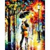 Modern Art Styles Dance Under The Umbrella Diamond Painting Kits