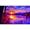 Sunset Tree River 5D DIY Diamond Painting