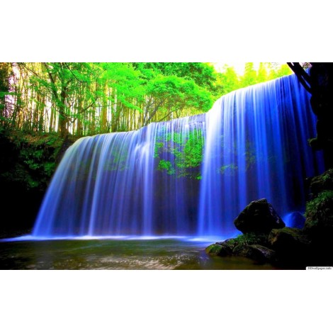 Tree Waterfall 5D DIY Diamond Painting