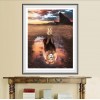 Desert Lion 5D Diy Diamond Painting Kits Uk